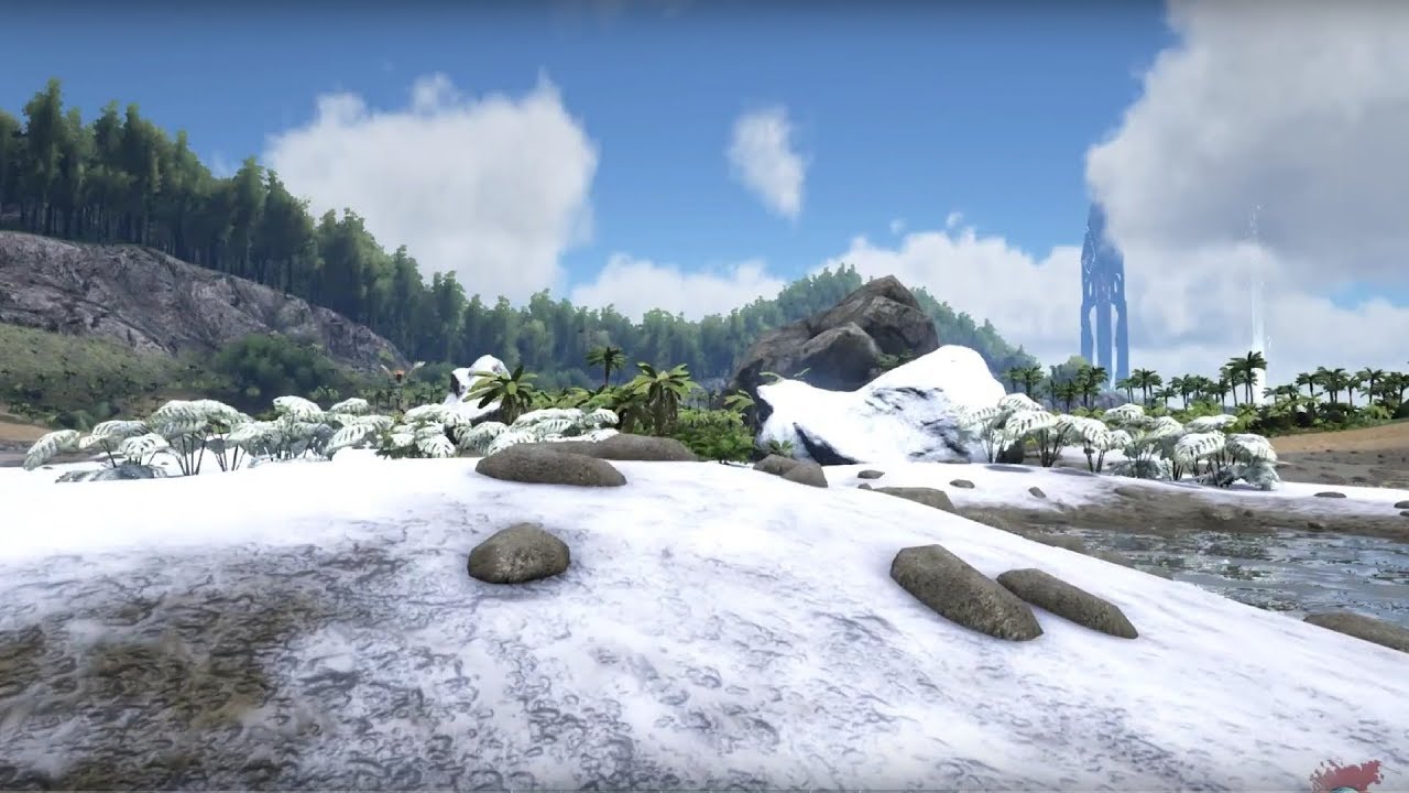 How Big Is The Map In Ark Survival Evolved Sprint Across The Map Youtube