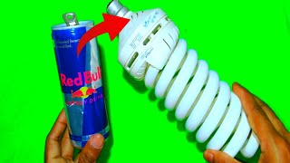 How To Restore LED Bulb 💡Using RedBull Can 😎