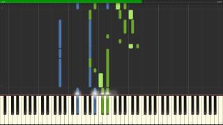 Video thumbnail of "Simon & Garfunkel - Bridge Over Troubled Water (Piano Tutorial Synthesia)"