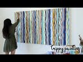 HOW TO MAKE A TRIPPY PAINTING l Fun &amp; Aesthetic ( Learn &amp; Paint with me)