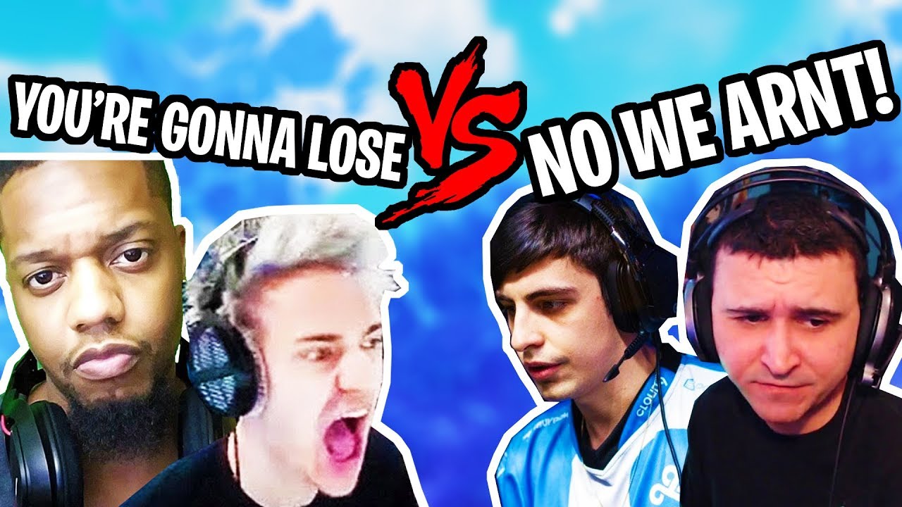 NINJA VS. KING RICHARD AND SHROUD AND SUMMIT1G, 10,000$ TOURNAMENT FULL HIG...