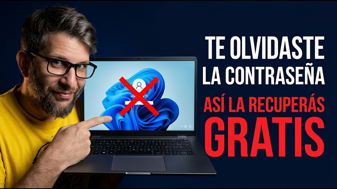 Recuperar contraseña de Windows 11: El método más rápido y sencillo