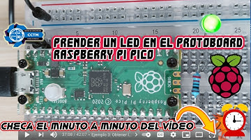 💡 +🐍 Raspberry Pi Pico: Prender y apagar un LED en el protoboard | Micropython | Desde cero