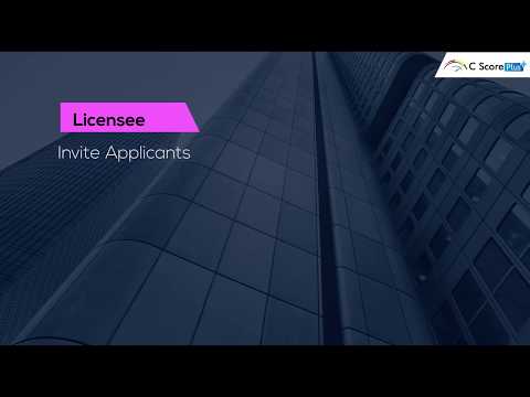 CScore+ Licensee is Inviting Applicant