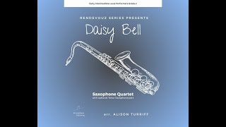 Daisy Bell for 4 saxophones