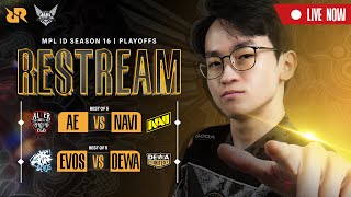 DAY 1 SUTSUJIN RESTREAM MPL ID BARENG TAZZ & CLAYYY | RRQ HOSHI LIVESTREAM