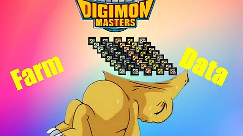 【Digimon Masters】1 Best Spot for Farming Every Data
