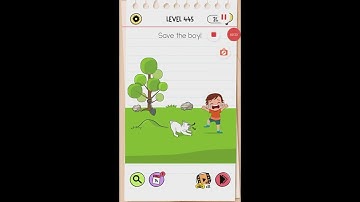 Brain test all-Star IQ boost level 445 walkthrough solution