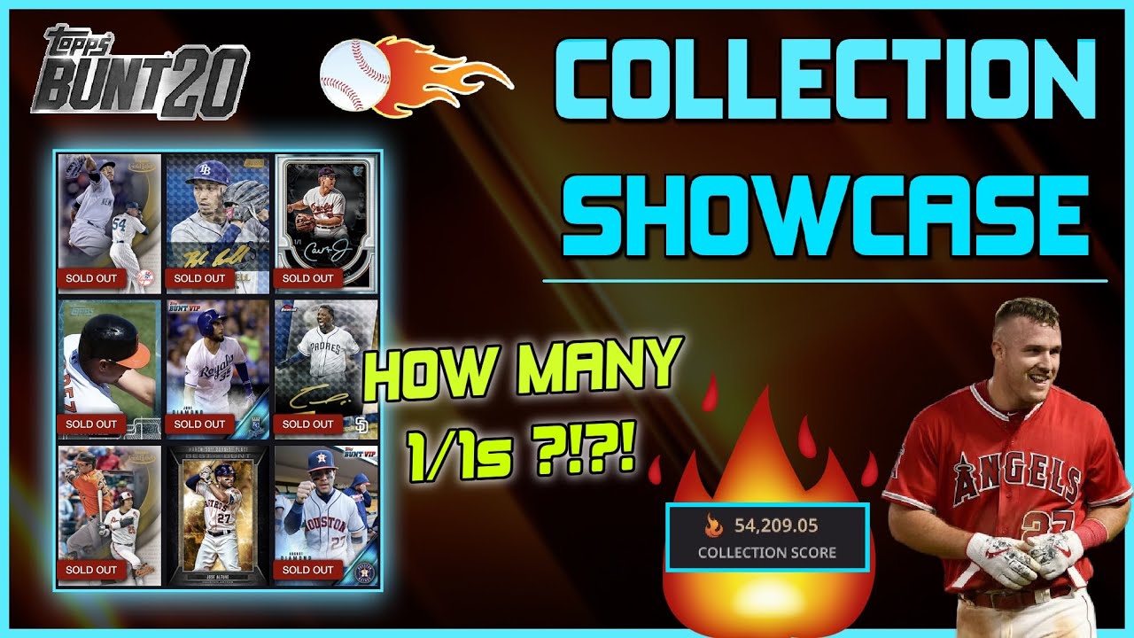 Topps Bunt Collection Showcase! Reviewing YOUR Digital Baseball Card