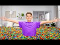 Vania Mania Kids Filling Entire House With Plastic Balls 
