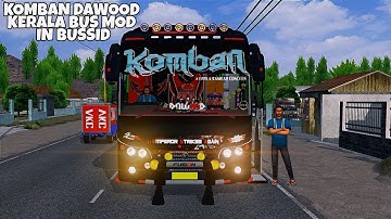 KOMBAN DAWOOD Bus Mod In Bus Simulator Indonesia - Bussid Bus Mod - Bussid Car Mod - Bussid