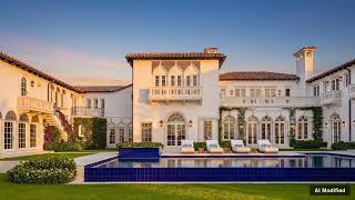 15 Bedrooms, 23 Baths, 8 Fireplaces: $157M Palm Beach Estate