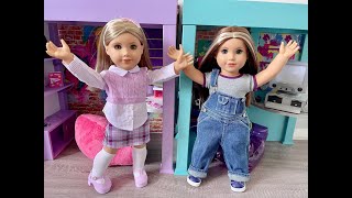 American Girl Twins Nicki & Isabel Hoffman ~ Pizza Hut, Accessories, Bedroom Sets NEW Collection!