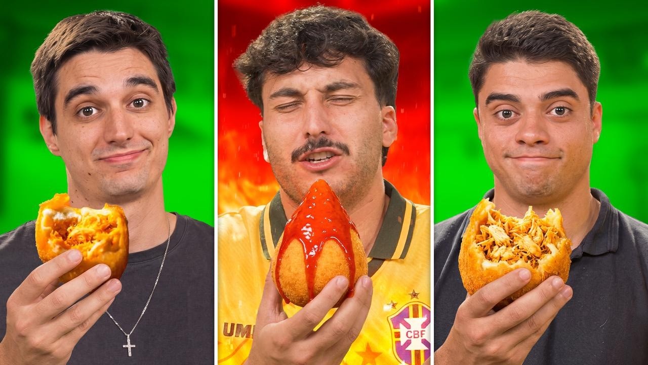 DESAFIO DA COXINHA APIMENTADA - QUEM SE DEU MAL?