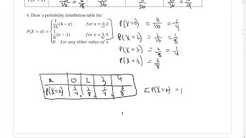 12/8 Video 2 Probability Distributions