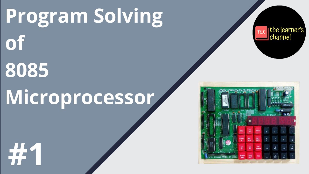 8085 microprocessor programming || in Hindi || Part 1 - YouTube