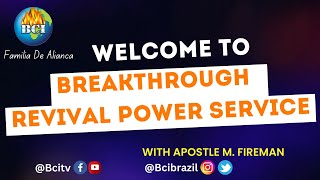 #BCI WEDNESDAY BREAKTHROUGH REVIVAL POWER SERVICE || WITH APOSTLE MALIK FIREMAN ||01-05-2024