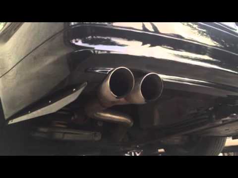 328i Muffler Delete - YouTube