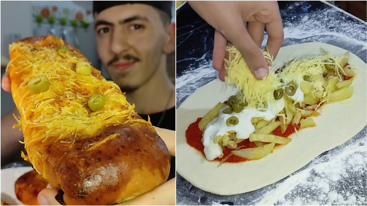 صوندويشات البيتزا 😍 جربيهم رح تولي مدمنة عليهم 🤤وصفة صيفية بمتياز و تقطع كمية كبيرة 😍