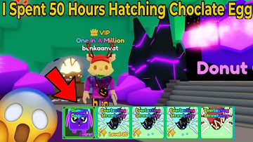 I Spent 50 Hours Hatching The New Choclate🍫 Egg - Mining Sim 2