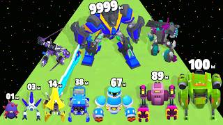 Information Robot Evolution Runner 3D - Level Up Robot Max Level Gameplay (Robot Runner 3D) New Update Part 2 Update