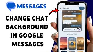 How To Change Chat Background In Google Messages | Customize Google Messages Chat Theme (2026)