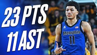 Jahvon Quinerly Scores 23 PTS & 11 AST On The Road At Wichita State!