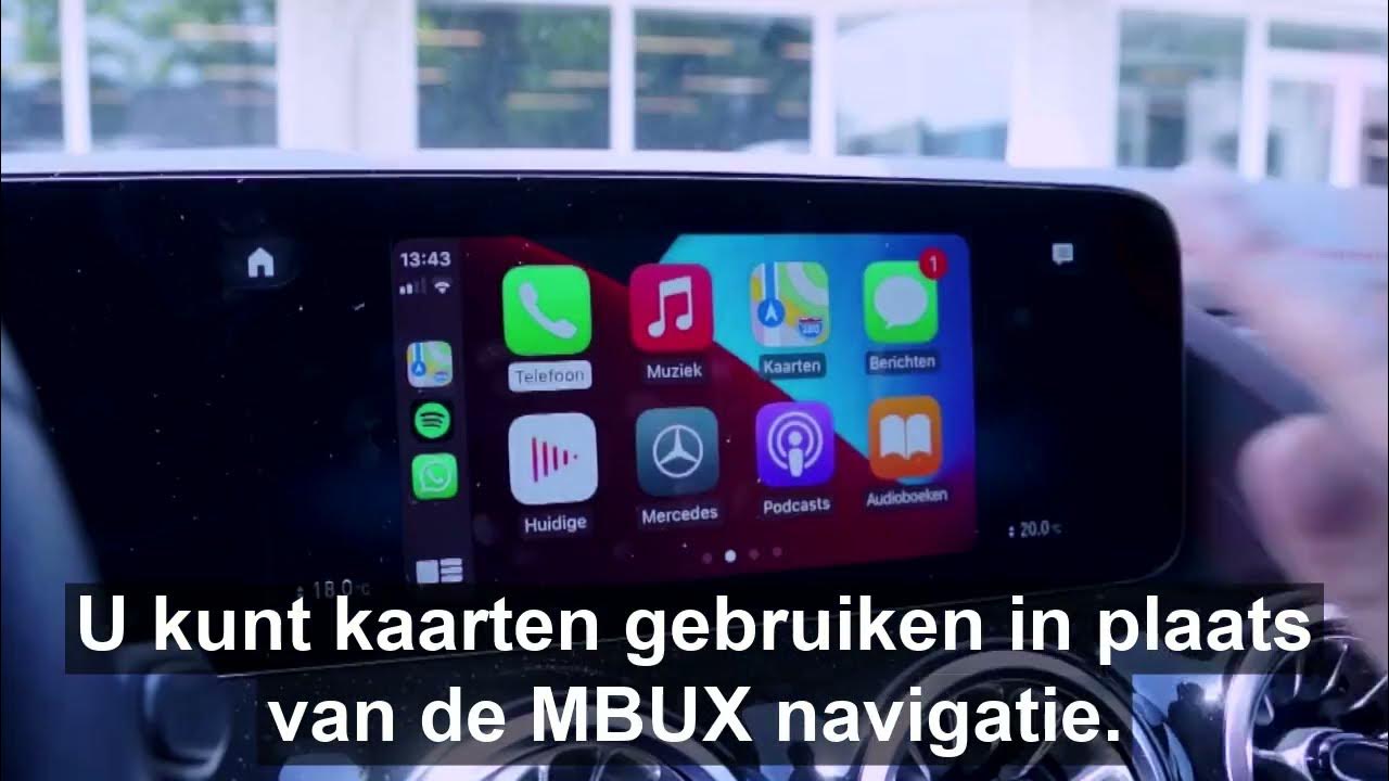 Hoe werkt Apple CarPlay MercedesBenz? YouTube
