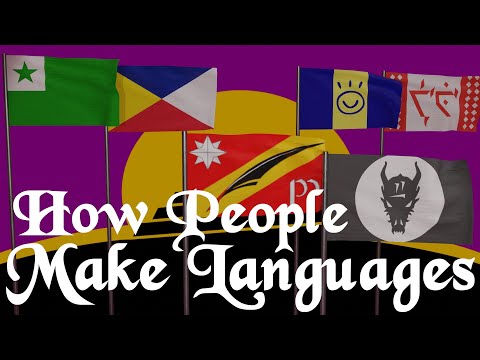 How People make Languages | How to Create a Language