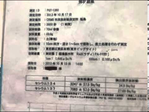 approximately 10,000Bq/Kg the soil sample in front of Tokyo Big Sight measured by Fukushima CRMS camera iphone 8 plus apk