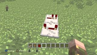 Minecraft: Xbox One Edition How to make a simple redstone clock