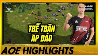 MAP như thiên đường - Chim Sẻ Đi Nắng ÁP ĐẢO CỰC MẠNH | AoE Highlights #aoe