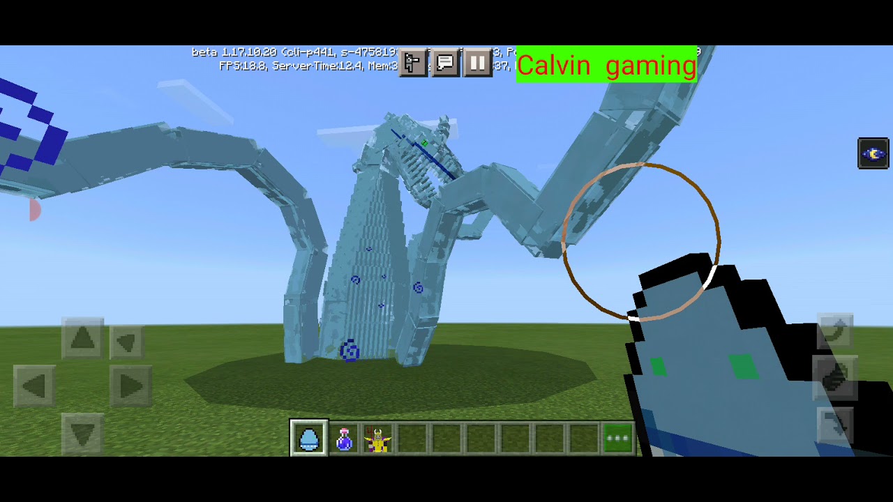 hp ku ga kuat :(---ASGORE vs sonic mod and mobzilla---minecraft mod fighting Indonesia