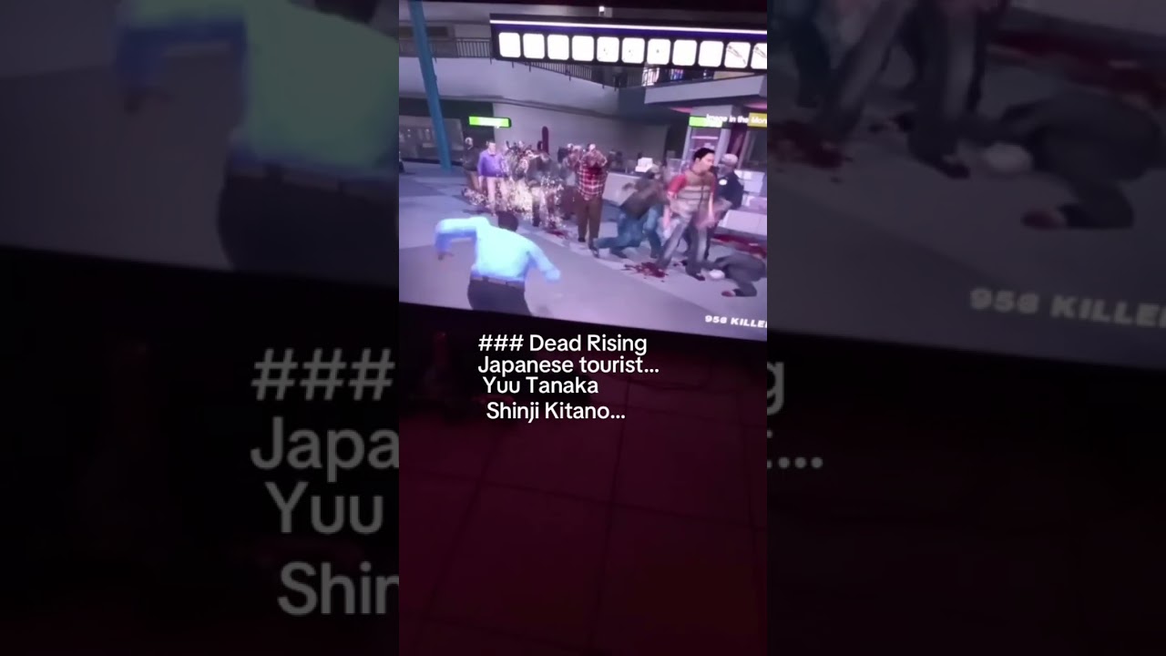 April 19, 2025. Dead Rising. Japanese tourist. Yuu-Tanaka.Shinji -Kitano…
