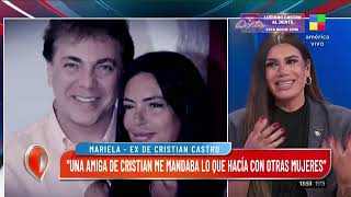 Mariela Sánchez: chats, escándalo y separación de Cristian Castro