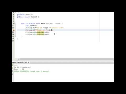 Video: Kunnen we string en integer samenvoegen in Java?