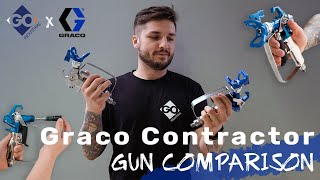 The NEW Graco Contractor PC Gun VS The Prev. Gen FTx Contractor Gun
