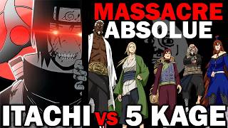 ITACHI VS 5 KAGE ! 🍥