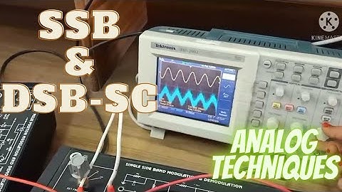 SSB and DSB-SC modulation and Demodulation Experiment 👍