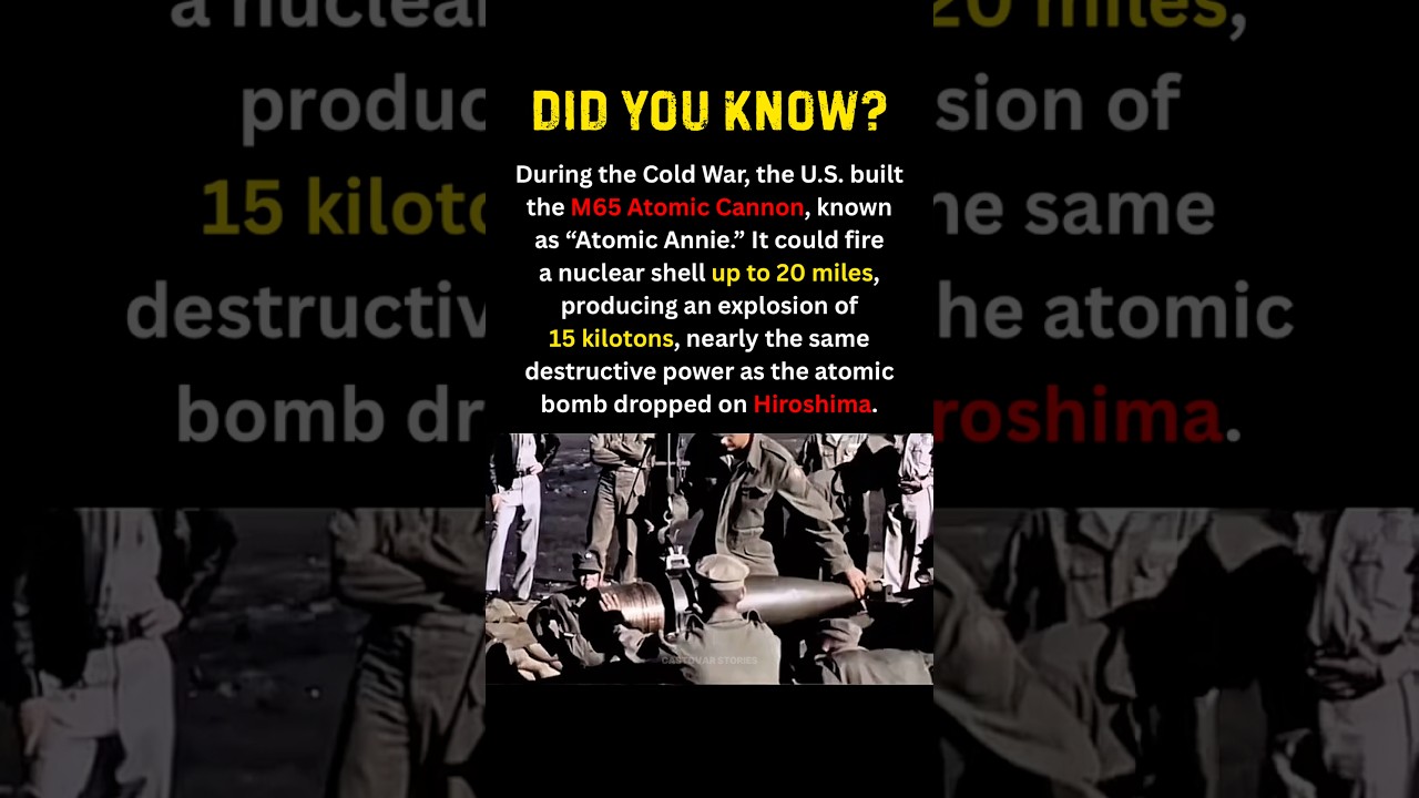 The Atomic Cannon as Powerful as Hiroshima 