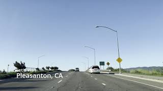 Drive through Pleasanton, CA | Downtown | Stoneridge Mall