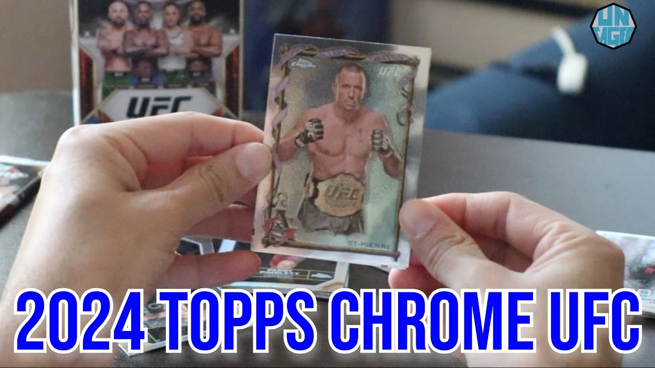 2024 Topps Chrome UFC Blaster Box Opening