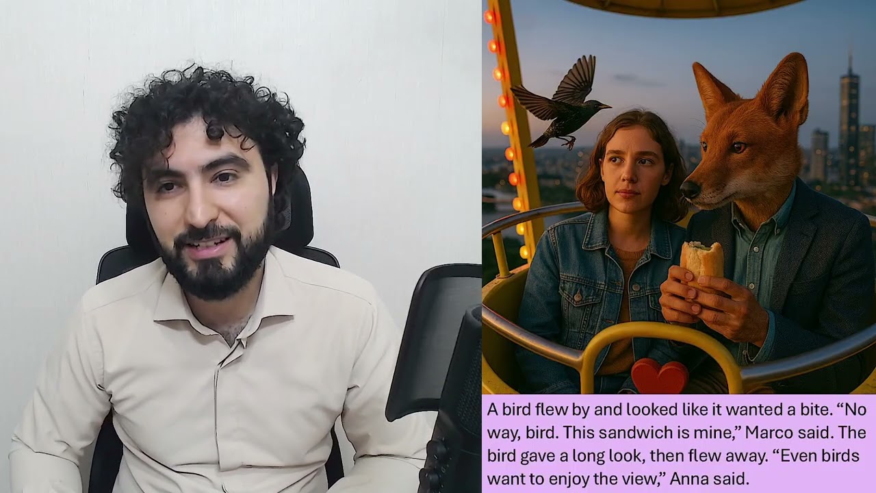 Anna, Marco and the big Ferris wheel! | Learn English | B1