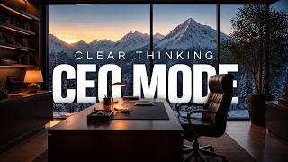 CEO MODE — Soft Power | Pre-Dawn Quiet Luxury Winter Office for Clear Thinking (2 Hours) screenshot 1