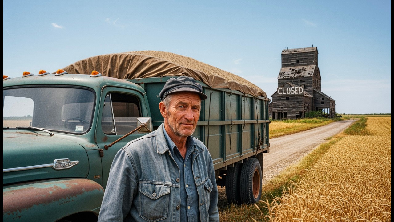 The Bank Shut Down the Local Elevator in 1984 — But They Forgot the Old Grain Truck