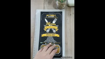 Buku Menu