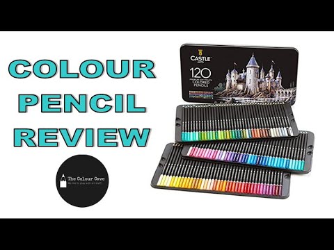 Castle Art Supplies set of 120 Colored Pencils 