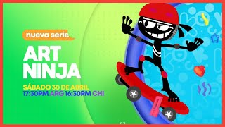 Art Ninja Nueva Serie Sabado 30 De Abril Discovery Kids