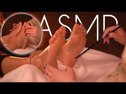 ASMR Foot Massage and Gentle Scratching - Journey Towards a Stress-free Life