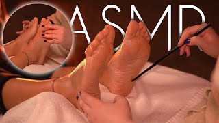 ASMR Foot Massage and Gentle Scratching - Journey Towards a Stress-free Life